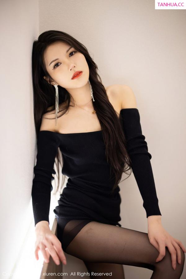 媛媛酱  新人模特媛媛酱 性感典雅的礼裙第46张图片